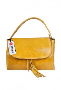 Geanta Piele Beijing LG6986 Galben Geanta Piele Beijing LG6986 Galben